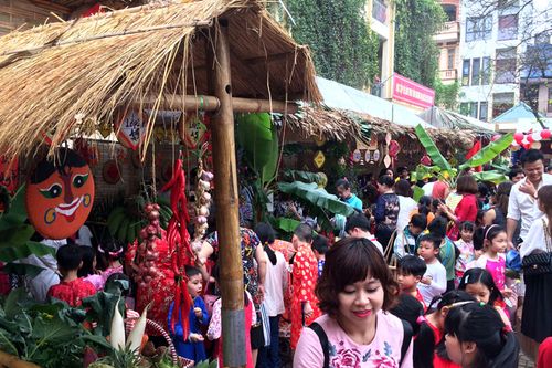 Hội chợ quê, mô hình ngoại khóa bổ ích trong các nhà trường