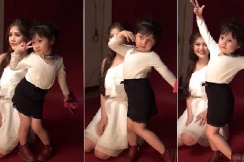 Diễn quá sâu khi chụp hình, bé gái khiến cư dân mạng đồng loạt thốt lên: 'Đây là lý do muốn có 1 cô con gái!'