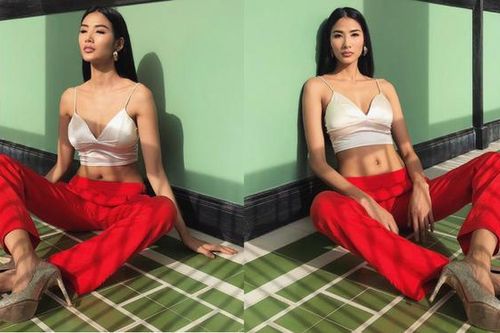 Hoàng Thùy diện bra gợi cảm, tiếp tục khoe hình thể nóng bỏng từ khi tăng 2kg