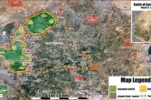 'Hổ Syria' tả xung hữu đột Đông Ghouta, hàng chục nghìn người dân di tản ra vùng giải phóng