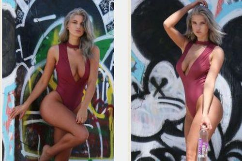 Ngôi sao phim 18+ Samantha Saint bốc lửa với bikini