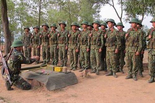 Chiến sĩ mới tiến bộ toàn diện trong môi trường quân đội