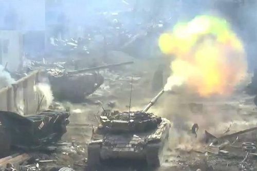 Nga dội bão lửa yểm trợ quân đội Syria kết liễu IS cố thủ ven Damascus