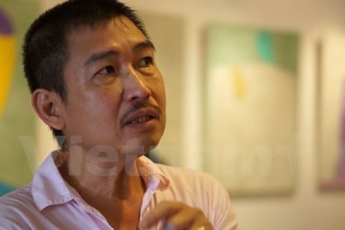 Lê Thiết Cương và những thể nghiệm mới với tranh tối giản