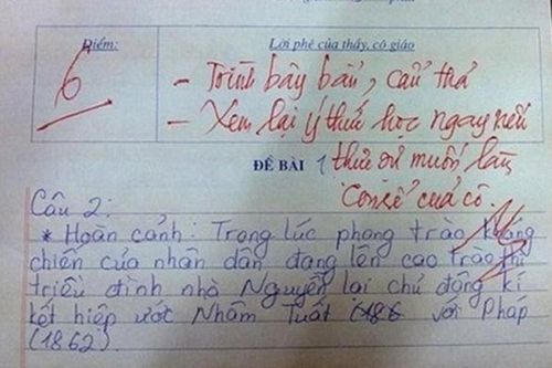 Nhà giáo Việt Nam và những lời phê khiến học trò 'phát sốt'