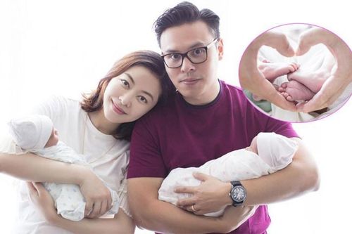 Mỹ nhân 'Diệp Vấn' sinh đôi hai 'tiểu công chúa'