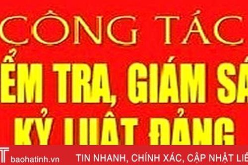 Ủy ban Kiểm tra Tỉnh ủy Hà Tĩnh thông báo kết quả kỳ họp thứ 15