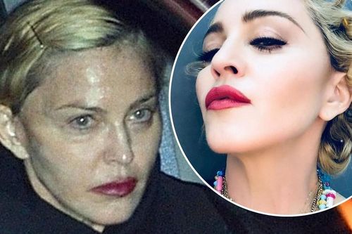 'Nữ hoàng nhạc pop' Madonna lộ mặt lão hóa khác xa ảnh 'selfie'