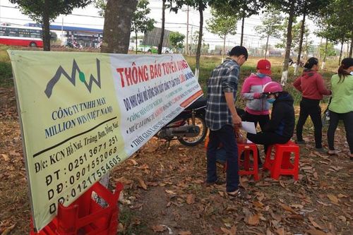 Vụ Cty 'bùng' lương: Công nhân được các doanh nghiệp hỗ trợ tuyển dụng