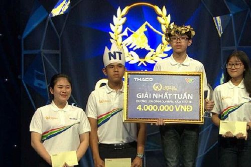 Sau 13 năm từ vị trí khán giả, nam sinh xuất sắc giành vòng nguyệt quế tại 'Đường lên đỉnh Olympia'