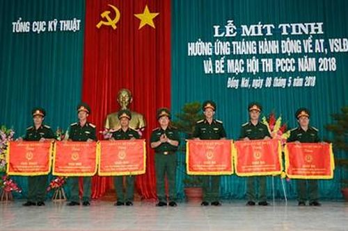 Tổng cục Kỹ thuật, Tổng cục Hậu cần hưởng ứng Tháng an toàn vệ sinh lao động