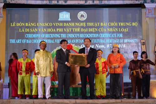 Nghệ thuật Bài Chòi được công nhân là Di sản Văn hóa phi vật thể đại diện của nhân loại