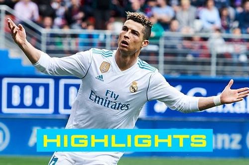 Eibar 1-2 Real Madrid: Ronaldo tỏa sáng với cú đúp