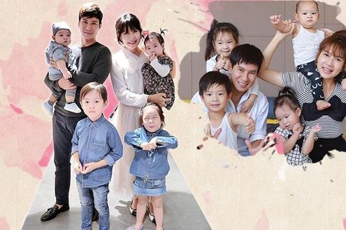 Những mảnh ghép đáng yêu trong bức tranh gia đình hạnh phúc của cặp đôi Lý Hải - Minh Hà