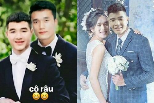 Đau tim trước 'ảnh cưới' siêu lãng mạn của cặp đôi Bùi Tiến Dũng và Đức Chinh