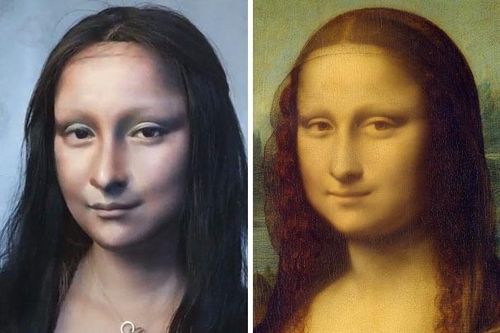 Màn hóa trang thành nàng Mona Lisa gây sốc của 9X Trung Quốc