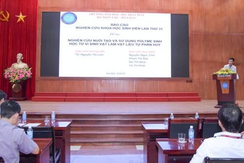 Trường ĐH Mỏ - Địa chất: 240 công trình nghiên cứu khoa học sinh viên năm 2018