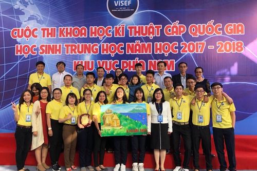Khánh Hòa đạt 4 giải tại Cuộc thi Khoa học kỹ thuật học sinh trung học cấp quốc gia