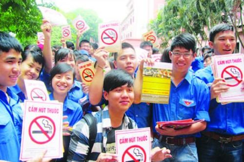 Đưa tiêu chí trường học không khói thuốc lá vào tiêu chuẩn thi đua