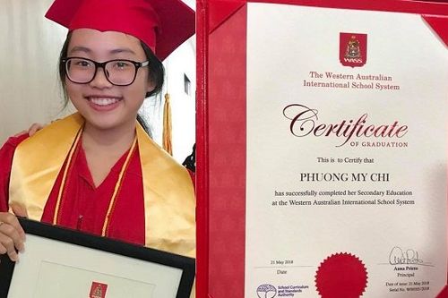 Quang Lê hạnh phúc khoe ảnh con gái nuôi Phương Mỹ Chi trong lễ tốt nghiệp