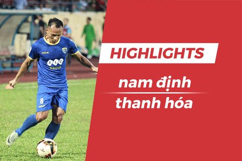 Highlights CLB Nam Định hòa bất ngờ CLB Thanh Hóa