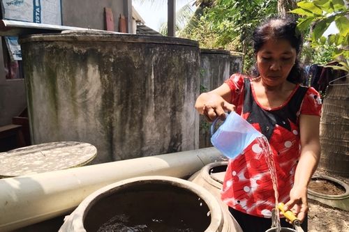 Bến Tre ứng phó nước mặn xâm nhập nội đồng