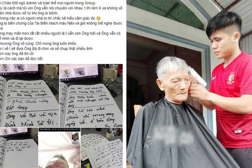 Du học sinh 9X gây xúc động khi kể chuyện 'tâm sự cùng ông nội' bị tai biến bằng giấy bút