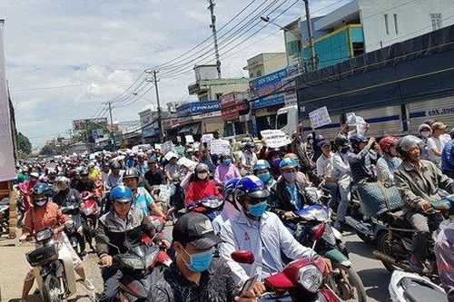 Tạm giữ 18 nghi can cầm đầu gây rối ở Đồng Nai