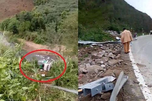 Xe khách chở 42 người lao xuống vực: Hé lộ nguyên nhân ban đầu