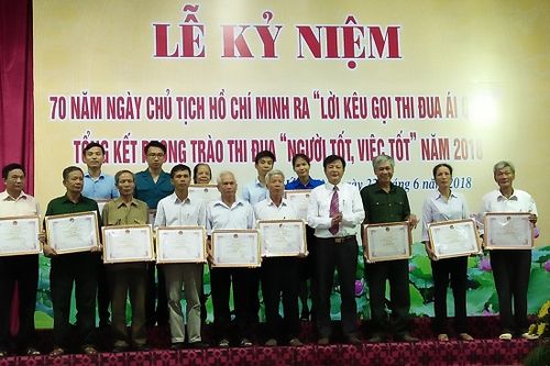 Huyện Ứng Hòa: Biểu dương 92 cá nhân đạt danh hiệu 'Người tốt, việc tốt'