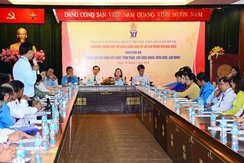 Nâng cao đời sống vật chất, tinh thần cho công nhân viên chức, người lao động