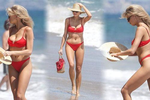 'Bom sex' Charlotte McKinney khoe body nóng 'bỏng rẫy'