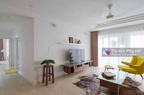 Xiêu lòng trước căn hộ trắng tinh khôi, ai cũng muốn vào ở