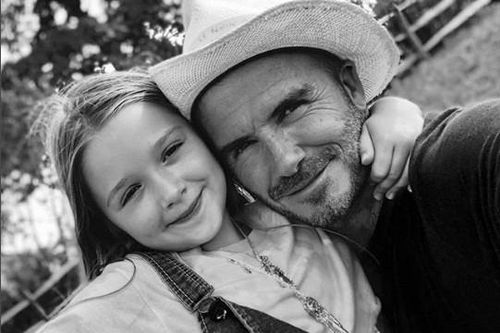 David Beckham mừng sinh nhật con gái yêu Harper 7 tuổi