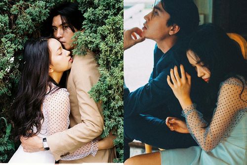 Châu Bùi mặc áo mỏng tang tình tứ bên trai lạ khiến fan 'chao đảo'