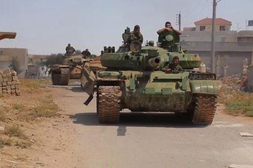 Quân đội Syria tiến vào tây Daraa, chuẩn bị quyết đấu với IS