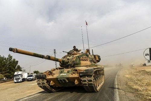 Cờ tàn Syria, Mỹ sa 'bãi mìn'
