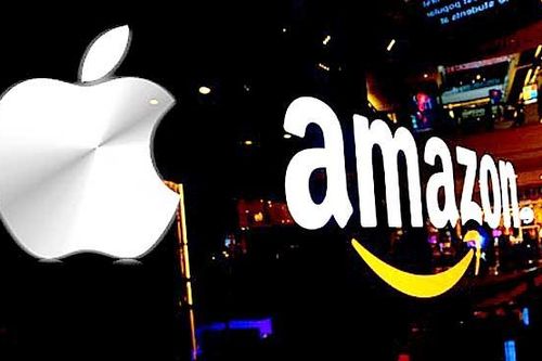 Apple, Amazon dẫn đầu cuộc đua trở thành công ty nghìn tỷ USD đầu tiên