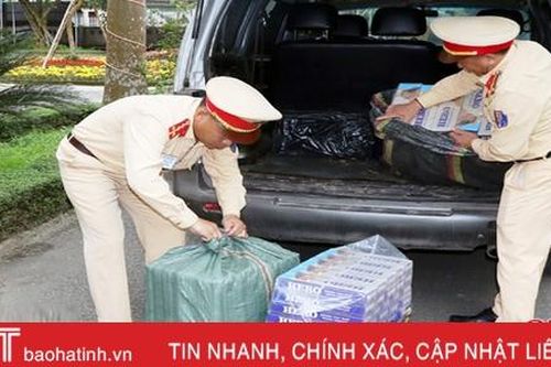 Chở 2.000 gói thuốc lá lậu từ Lao Bảo ra Hà Tĩnh bán, 2 đối tượng bị khởi tố