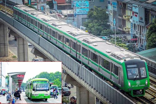 Đường sắt trên cao Cát Linh – Hà Đông được kết nối với hệ thống xe buýt thế nào?