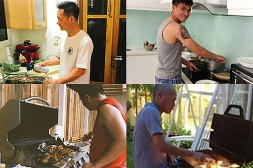 Không chỉ giàu, các ông chồng của mỹ nhân Việt còn siêng vào bếp