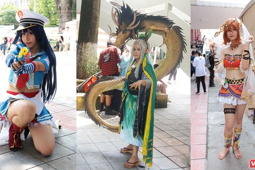 Rực rỡ sắc màu các bộ trang phục Cosplay trong lễ hội văn hóa Nhật Bản 'Ichigo Ichie 2018' tại Hà Nội