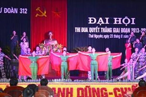 Sư đoàn 312 tổ chức Đại hội Thi đua Quyết thắng