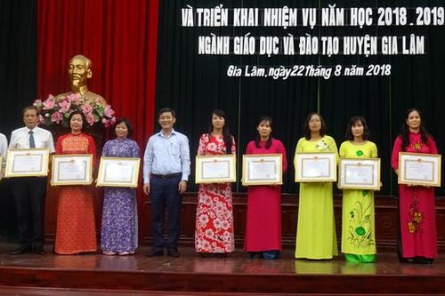 90% giáo viên huyện Gia Lâm đạt chuẩn ngoại ngữ