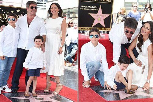 Giám khảo khó tính Simon Cowell nhận sao trên Đại lộ Danh vọng