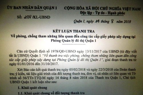 Cấp phép xây 'lố' tầng, 'nở' diện tích: Không có dấu hiệu tham nhũng