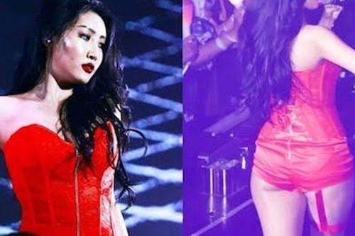 Nữ thần tượng 23 tuổi bị chê phản cảm vì diện váy quá ngắn