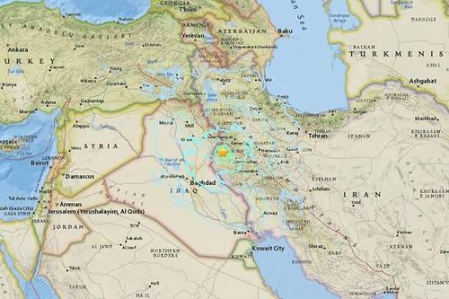 Động đất mạnh cường độ 6,1 độ Richter tại khu vực miền Tây Iran