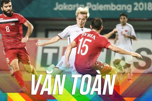 Tình huống Văn Toàn mở tỷ số cho Olympic Việt Nam