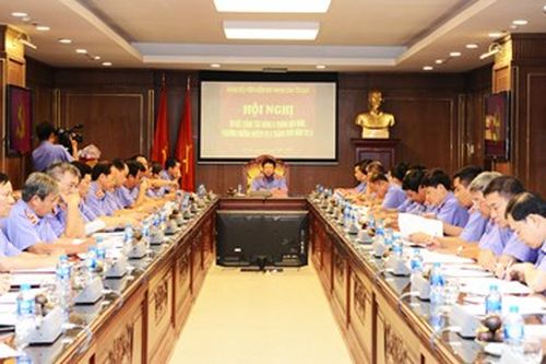 VKSND tối cao xây dựng Chương trình hành động thực hiện Nghị quyết Trung ương 7 khóa XII